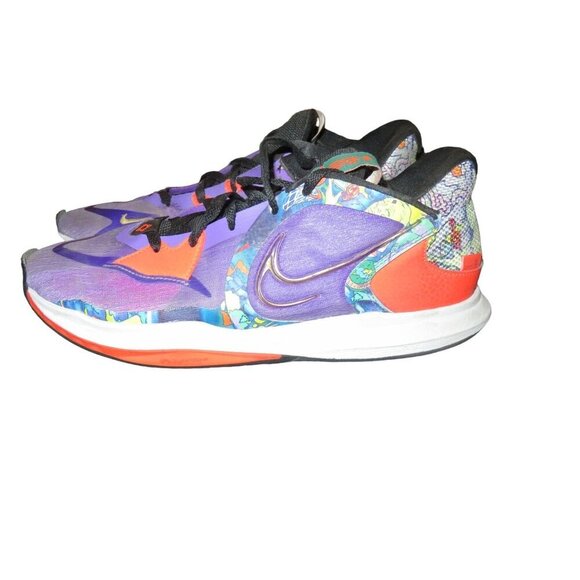 Nike Kyrie Low 5 Jewell Loyd Mural Purple Red Basketball Low Court High Tops 13 - Picture 1 of 11